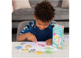 Colorful sand-infused adhesive shapes for creative kids' arts and crafts, promoting fine motor skills and imaginative play.