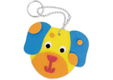 Colorful Galt Mini Makes Foam Keyrings kit for kids, featuring customizable foam pieces and fun crafting accessories.