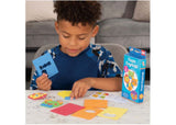 Colorful foam keyring making kit for kids aged 5+, promoting creativity and fine motor skills through fun customization.