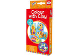 Colorful clay modeling set for kids, fostering creativity and fine motor skills, ideal for ages 3 and up.