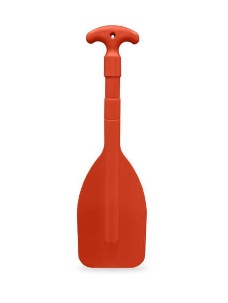 Menace Extendable Boat Paddle, adjustable from 540 mm to 1050 mm, features a twist-to-lock mechanism and ergonomic T-handle.