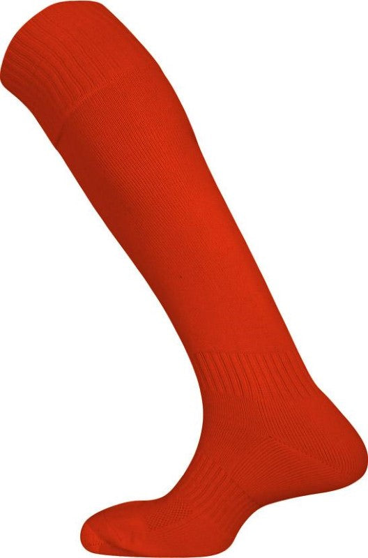 Mitre Mercury Plain Football Soccer Socks Sports - Scarlet - Senior