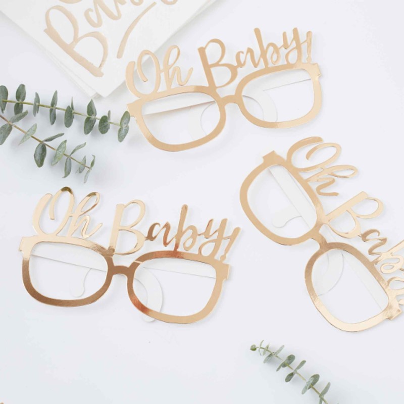 Oh Baby! Fun Glasses - Pack of 8