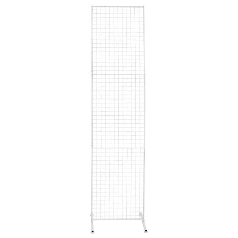 White Metal Grid Panel backdrop, 45cm x 2m, versatile for events, perfect for photo ops and balloon arches.