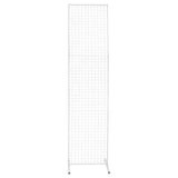 White Metal Grid Panel backdrop, 45cm x 2m, versatile for events, perfect for photo ops and balloon arches.