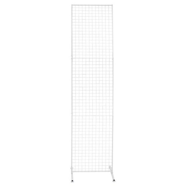 White Metal Grid Panel backdrop, 45cm x 2m, versatile for events, perfect for photo ops and balloon arches.