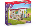 Schleich Tack Room Extension with realistic details for imaginative horse-themed play and role-playing adventures.