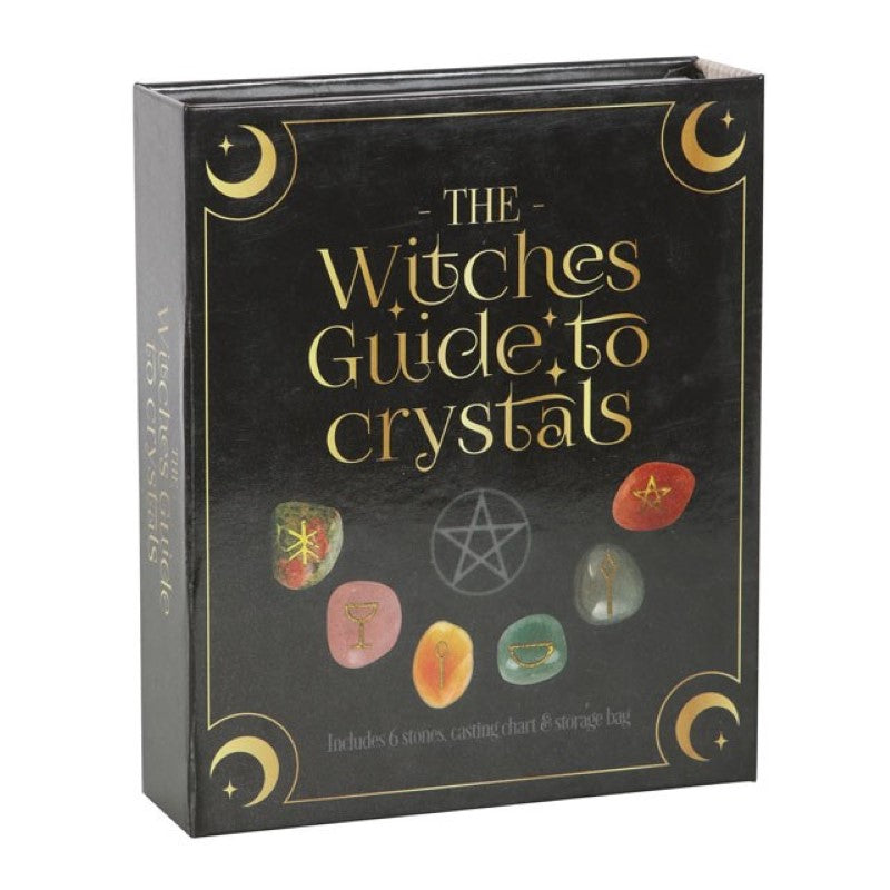 A gift set featuring six unique crystals in a velvet bag, designed for healing, divination, and enhancing spiritual practices.