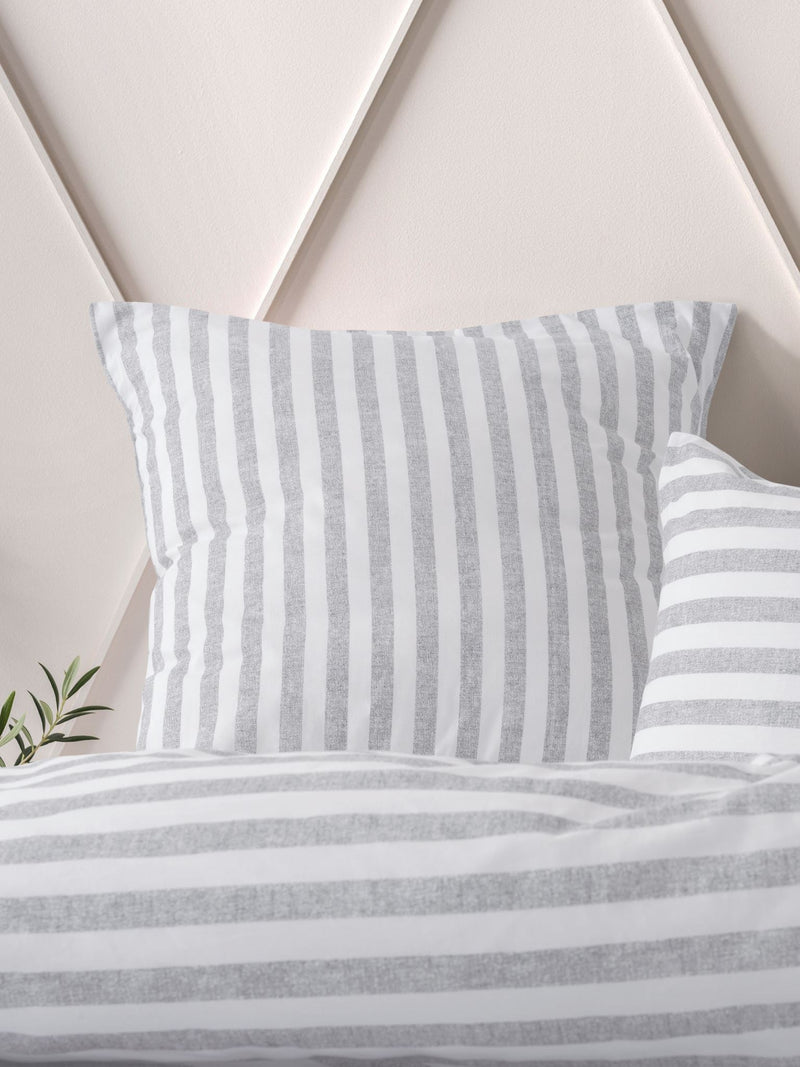 Queen Duvet Cover - Set - Grey Charlie Set by Nu Edition
