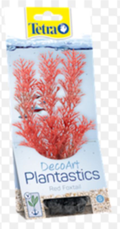 Tetra DecoArt Plantastics Red Foxtail - Large