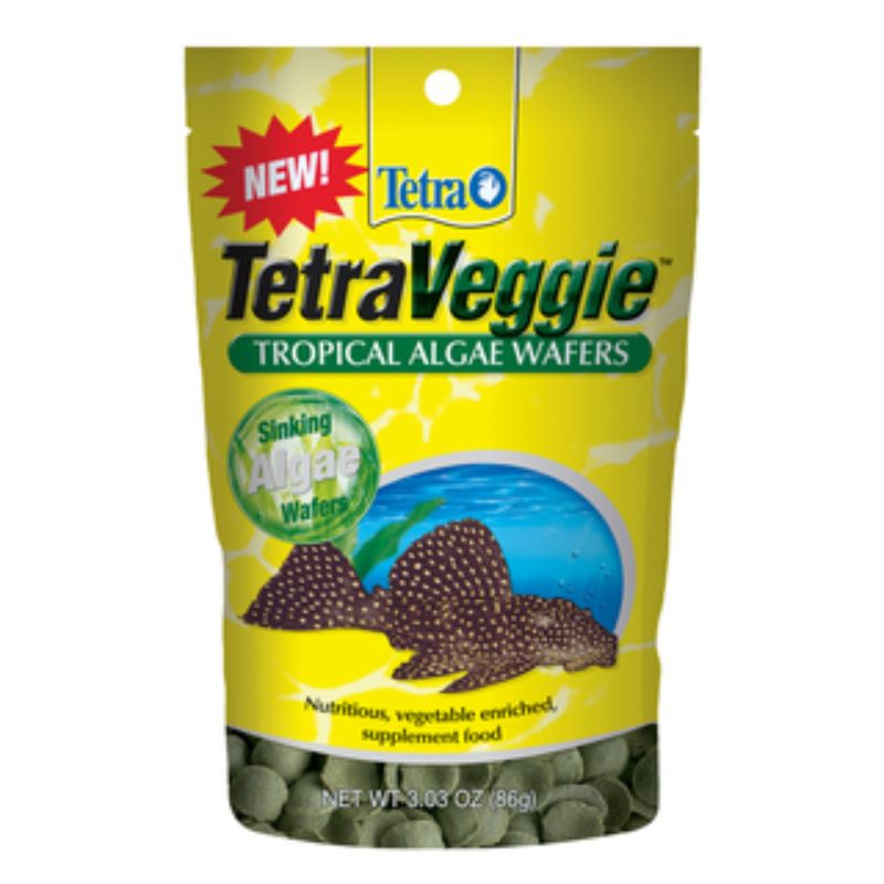 Fish Food - Tetra Veggie Algae Wafers 86g
