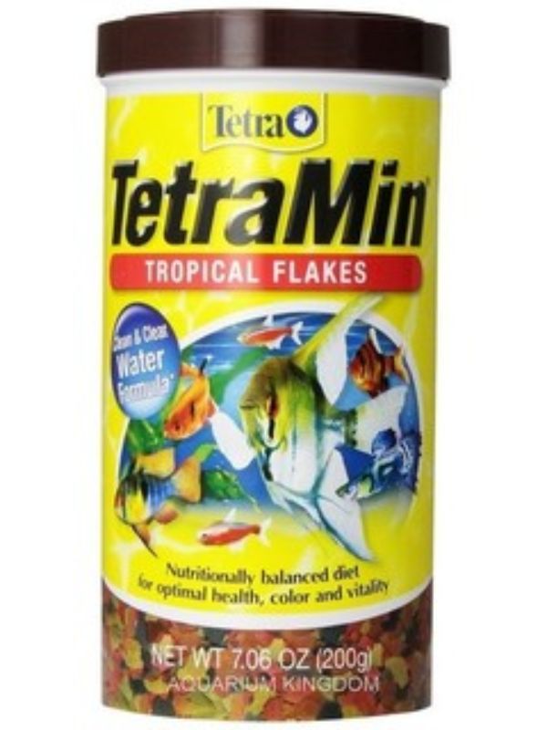 Fish Food - Tetra (Tetra Min Tropical flakes 200g)