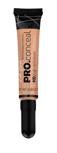 LA Girl Pro Concealer in Vanilla, a lightweight, crease-resistant formula for flawless coverage of dark circles and skin imperfections.