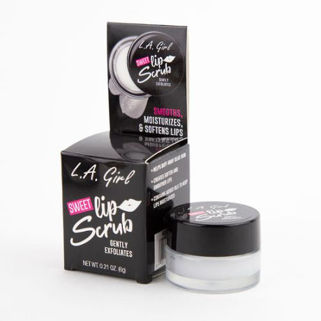 LA Girl Prep & Prime Sweet Lip Scrub: A nourishing lip scrub for softer, smoother lips with essential moisture and sweet formulation.