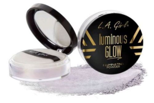 La Girl Luminous Powder - Holographic Stardust adds a radiant, holographic glow to your makeup, perfect for face and body highlighting.