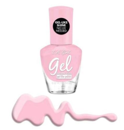 High-shine gel-like nail polish in Illusion, offering vibrant color, easy application, and no UV light needed.