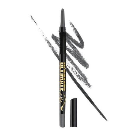 LA Girl Ultimate Auto Eyeliner Pencil in Continuous Charcoal for smooth, long-lasting application and rich, intense color.