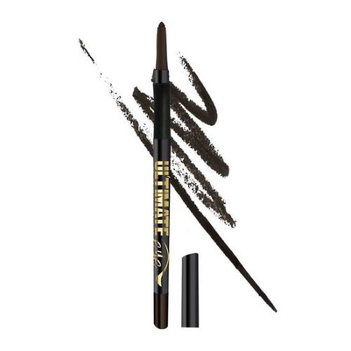 LA Girl Ultimate Auto Eyeliner Pencil in Deepest Brown, featuring a smooth gel formula for precise, long-lasting eye definition.