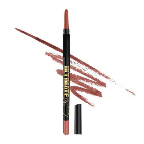 LA Girl Ultimate Auto Lipliner Pencil in Nonstop Nude, soft, smudge-proof, twist-up design for defined, sculpted lips.