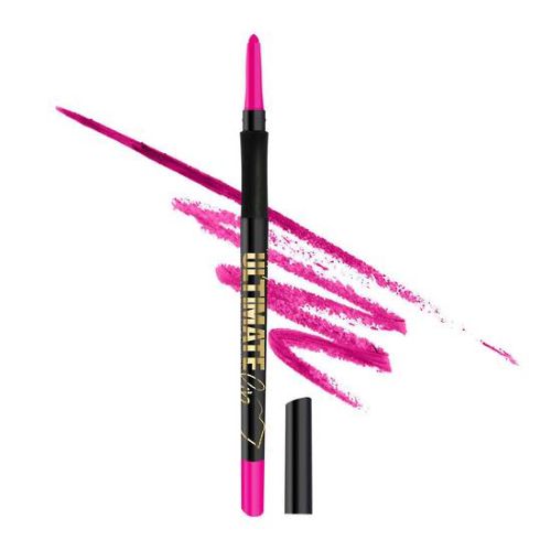 LA Girl Ultimate Auto Lipliner Pencil in Eternal Pink, a creamy, smudge-proof liner for perfectly defined lips with a matte finish.