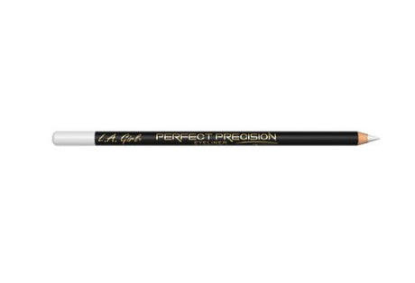 LA Girl Perfect Precision Eyeliner Pencil in Arctic White, featuring intense color and a smooth formula for precise eye definition.