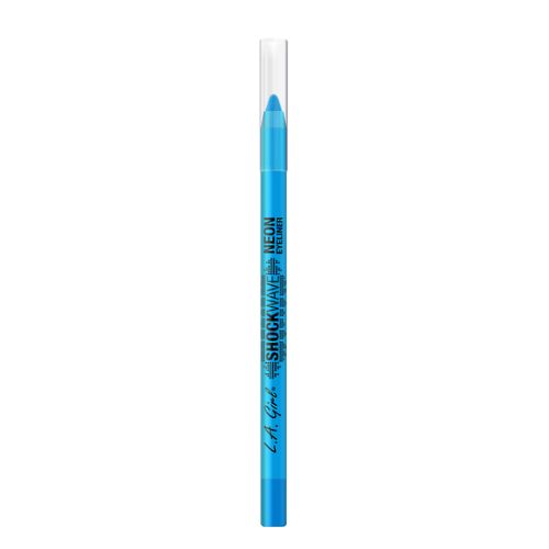 Vivid LA Girl Shockwave Neon Eyeliner Electric in a creamy gel, offering 16-hour wear and bold color for striking eye looks.