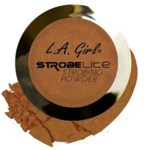 LA Girl Strobe Lite Powder - 20 Watt in a sleek packaging, perfect for highlighting and adding glow to your makeup look.