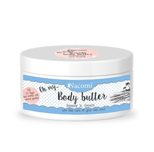 Indulge in Summer In Greece Body Butter, a vegan cream with shea butter, vitamin E, and enchanting Mediterranean scents.