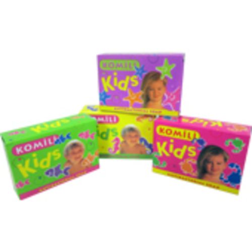 Kid's A.Bacterial Soap in colorful packaging, gentle on sensitive skin, effective against germs, perfect for fun wash times.