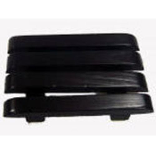 Minimalist black wooden soap dish promoting drainage, suitable for any decor, eco-friendly, and perfect for various soap types.