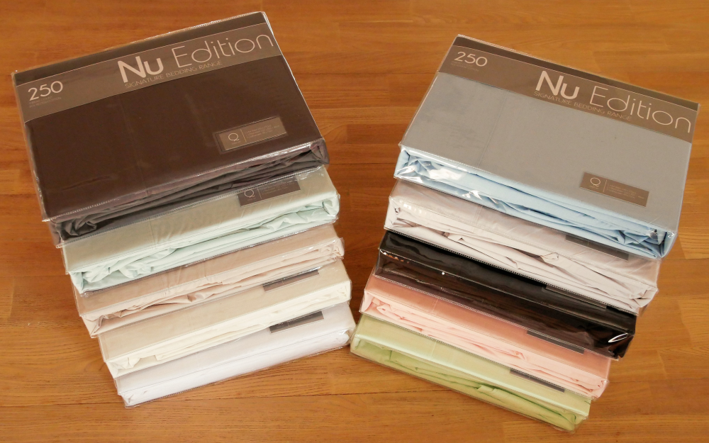 King Single Sheet Set in crisp white, featuring a 250 thread count for softness and durability, ideal for modern bedrooms.