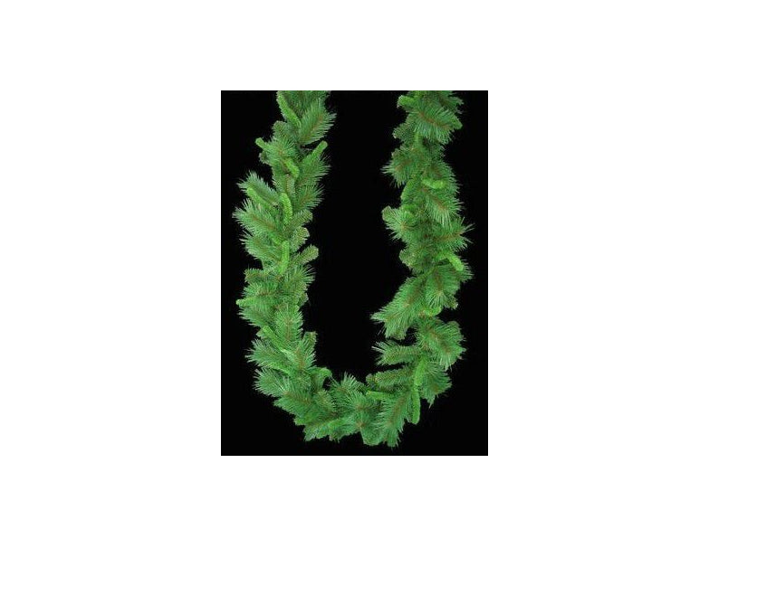 Lush 1.8m Mixed Pine Garland with realistic pine needles, perfect for holiday or year-round home decor.