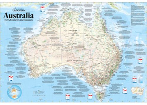 Vivid 1000-piece jigsaw puzzle of Australia's landscapes with a FREE travel tips poster for adventurers and geography enthusiasts.