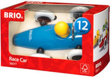 Brightly colored wooden race cars for toddlers, designed for imaginative play and developing motor skills.