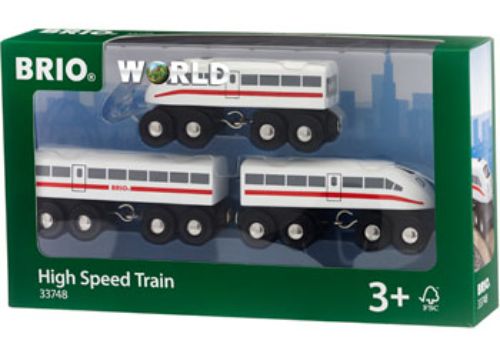 BRIO Train - High Speed Train with Sound 3 pcs