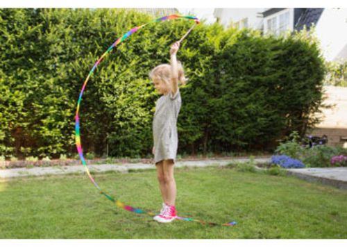 Colorful BS Toys Dance Ribbon encourages creative movement and expression, perfect for kids to twirl and play joyfully.