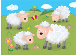 Four vibrant farm-themed puzzles for ages 3+, enhancing matching, sorting skills, and fine motor development.