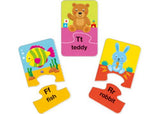 Colorful Galt Alphabet Puzzles for children to enhance letter recognition and matching skills through interactive play.