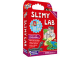 Colorful Galt Slimy Lab kit for kids, featuring ingredients to create glow-in-the-dark, metallic, and color-changing slime.