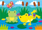 Colorful animal-themed puzzles for toddlers, featuring 2 to 5 pieces for skill development and fun problem-solving.