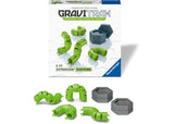 Colorful GraviTrax FlexTube pieces for creating innovative marble run designs, enhancing STEM learning and creativity.