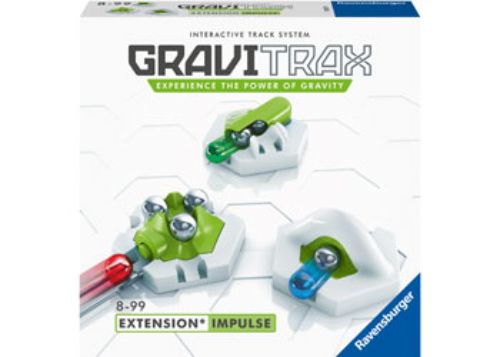 GraviTrax - Extension Impulse kit enhances marble runs with dynamic tracks and exciting mechanisms for endless building fun.