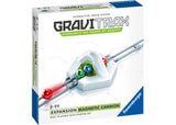 GraviTrax magnetic cannon set with three high-speed balls for gravity-defying marble runs, perfect for ages 8 and up.