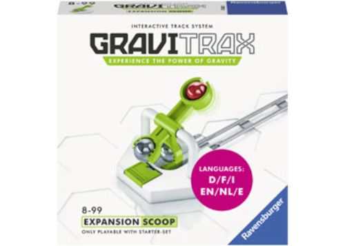 GraviTrax Action Pack Scoop features a marble-lifting mechanism and 7 versatile tracks for fun STEM learning.