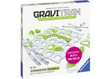 GraviTrax Expansion Tunnels set with curved and straight tunnels, switches, and vertical U-turns for creative marble runs.