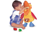 Cuddly Melissa & Doug Hungry Pelican plush toy with a squeaky bill and mini plush animals for engaging play and skill development.