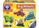 Orchard Jigsaw - Big Wheels 4 x 8pc