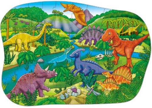 Orchard Jigsaw - Big Dinosaur Shaped Puzzle 50pc
