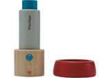 Wooden PlanToys Kaleidoscope allowing children to view colorful patterns through the lens, enhancing creativity and sensory play.