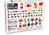 PixBrix Medium Container with 6000 building blocks for creative 2D and 3D projects, perfect for kids and adults.